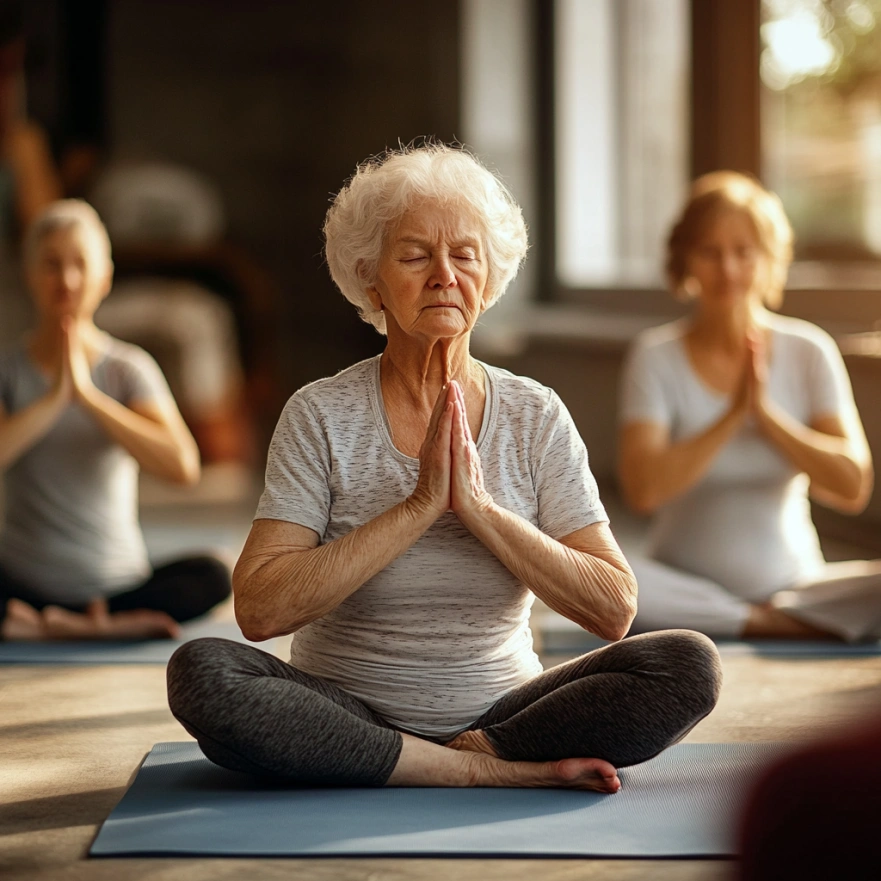 Групове заняття з йоги